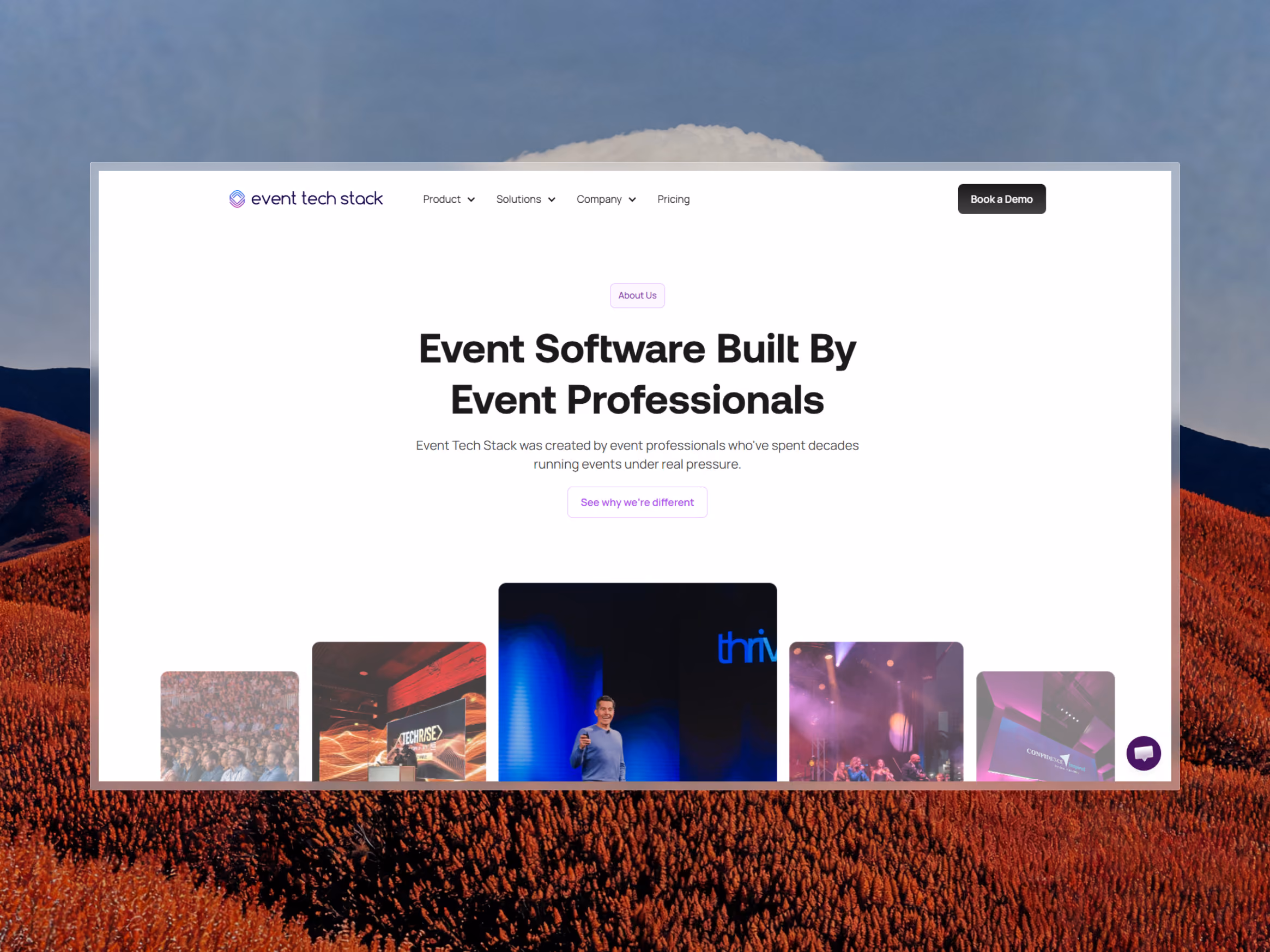Catalyst Creative - Event Tech Stack Website Design